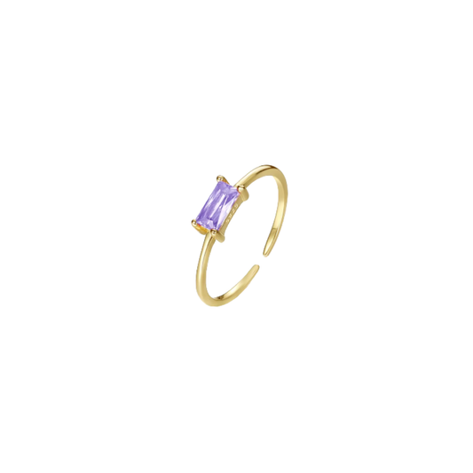 LILAC STONE RING