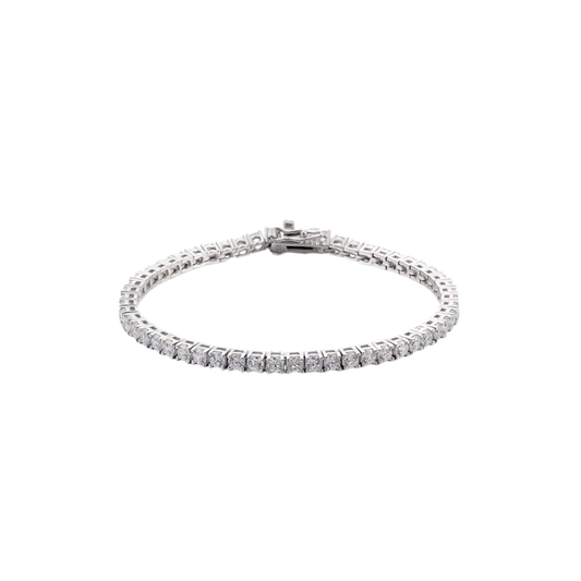 Silver Tennis Bracelet 3Mm