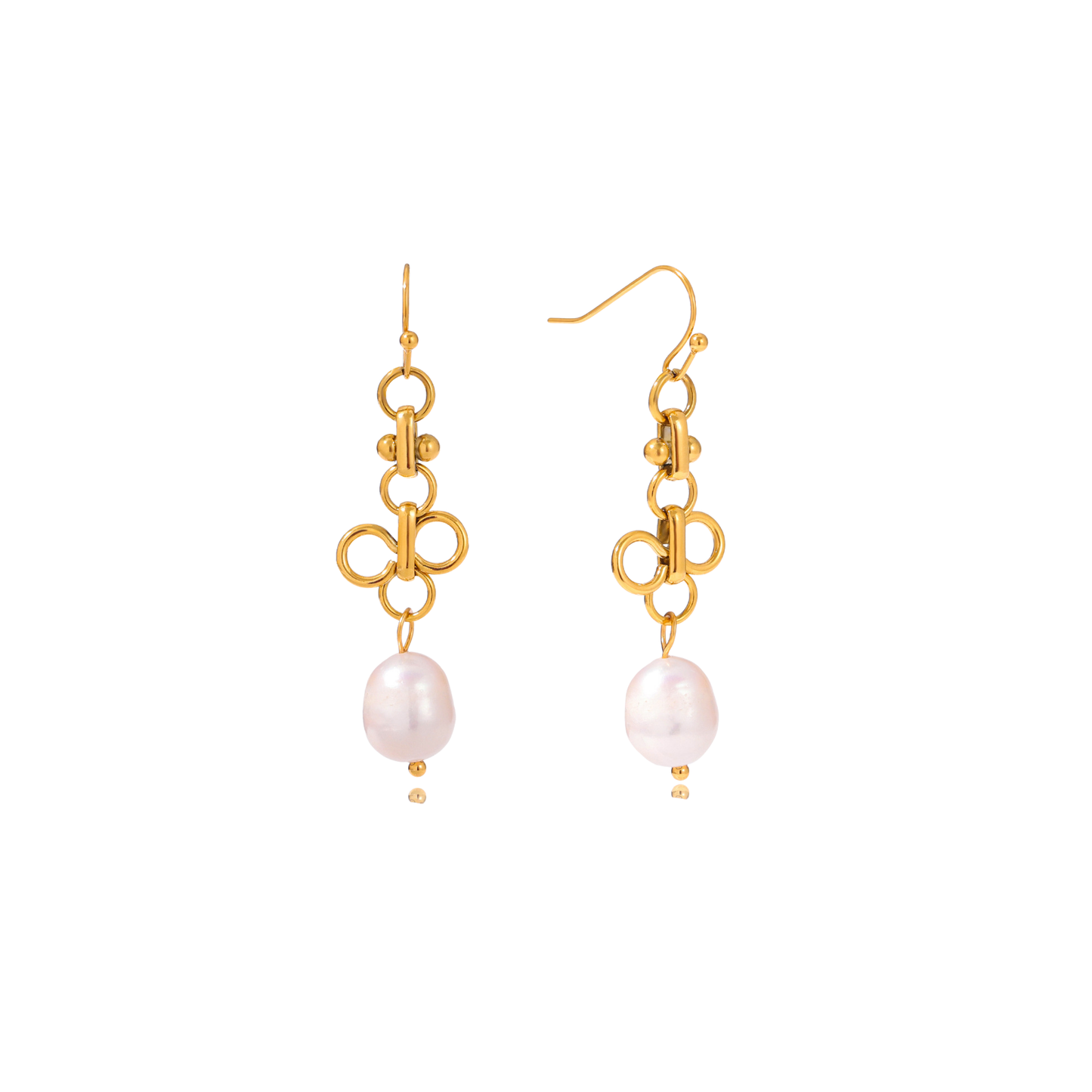 Irregular Pearl Earrings