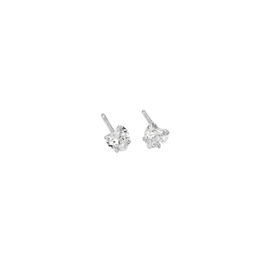 Our Love Silver Studs