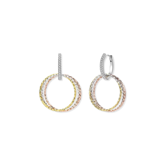 Circle Clors Spark Earrings