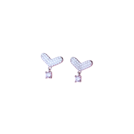 Heart And Spark Studs