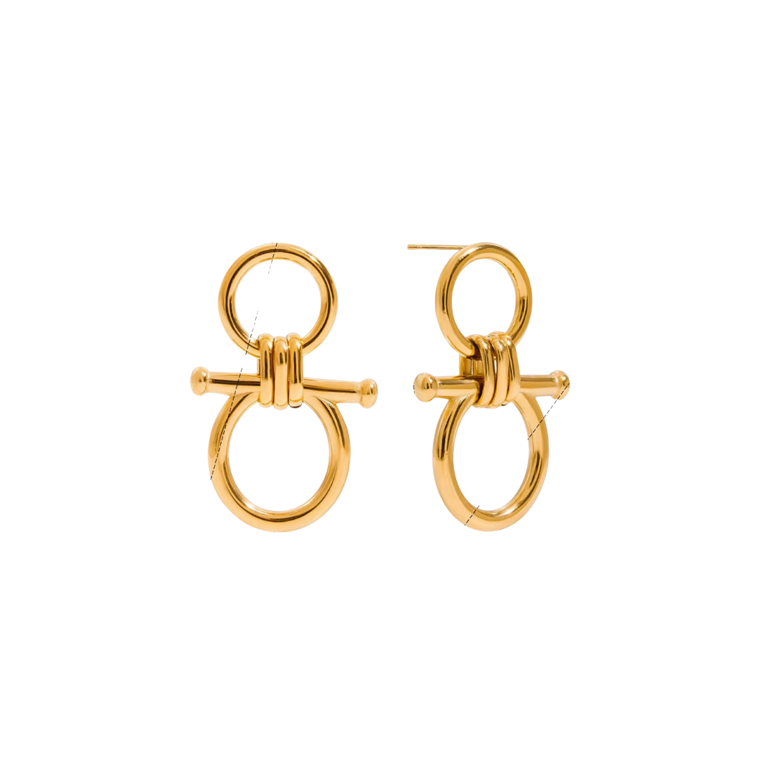 Golden Earrings Eloise