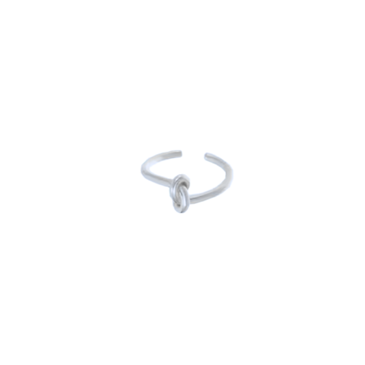 SILVER KNOT RING