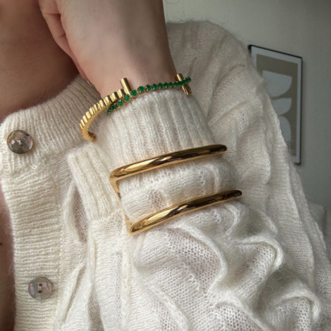 Double Gold Cuff