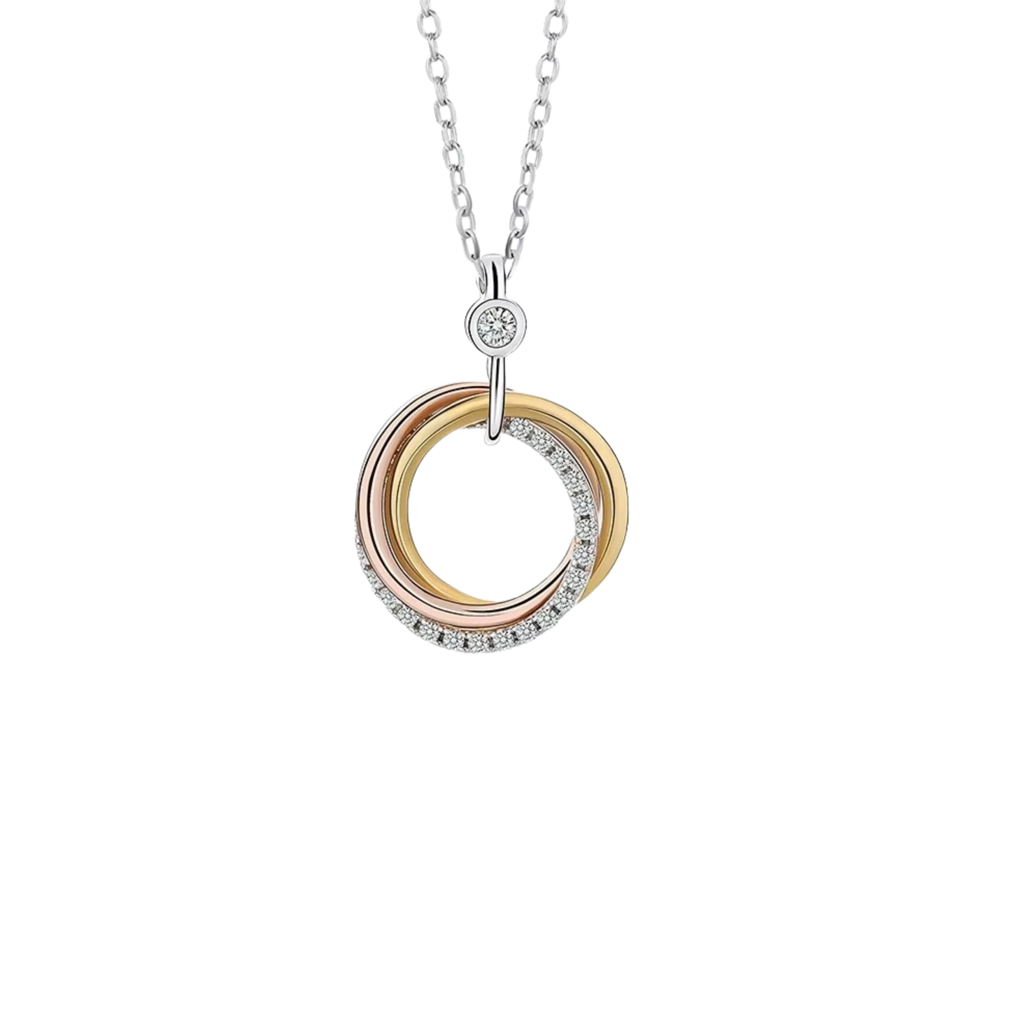 Union Spark Silver Necklace