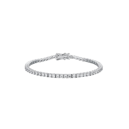 Silver Tennis Bracelet 2Mm