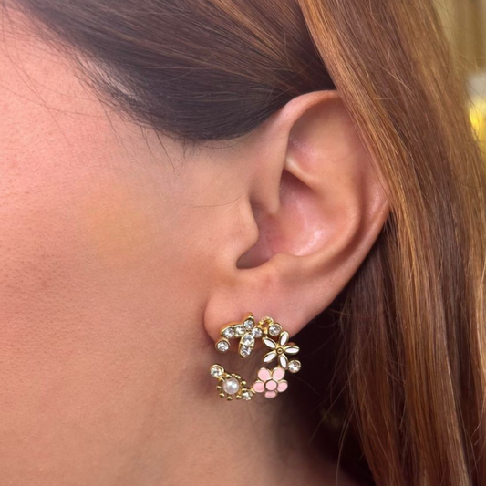 Delicate Flower Earrings