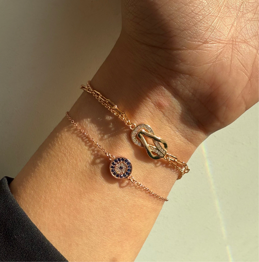 Golden bracelet eternal