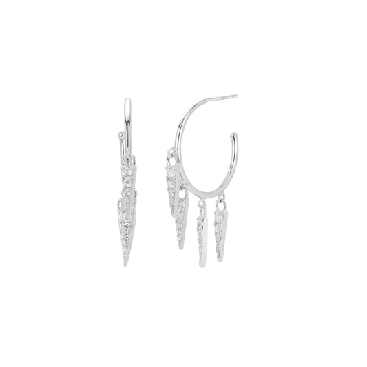 Jess Silver Earrings