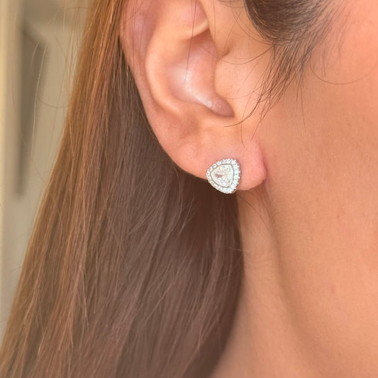 Romina Spark Silver Studs