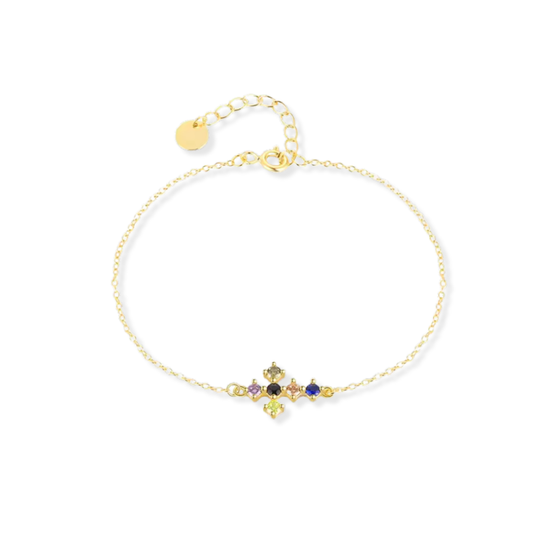 Cross Colors Golden Bracelet