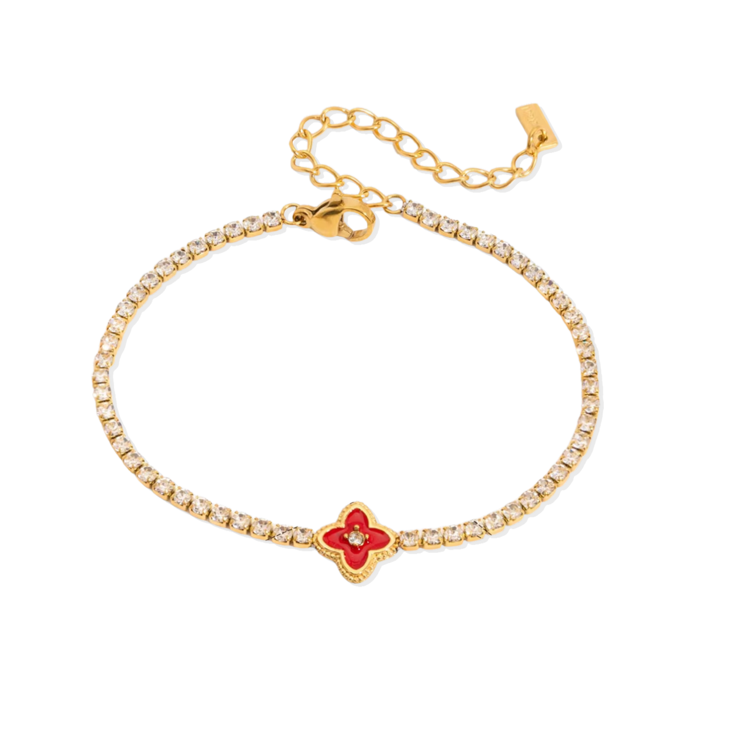Cleef Golden Tennis Bracelet