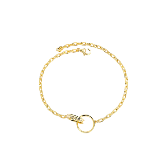 Strong Bond Golden Bracelet