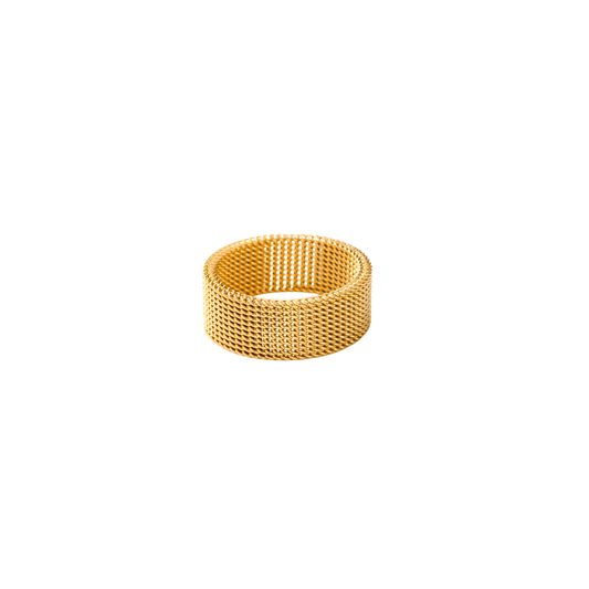 Gold Mesh Ring