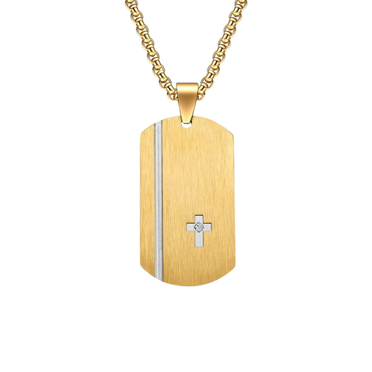 CROSS ID NECKLACE