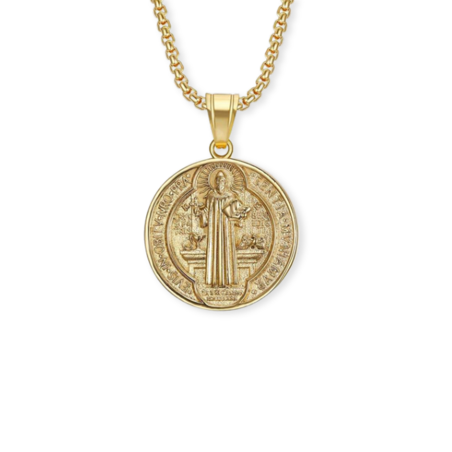 Golden Color San Benito Necklace