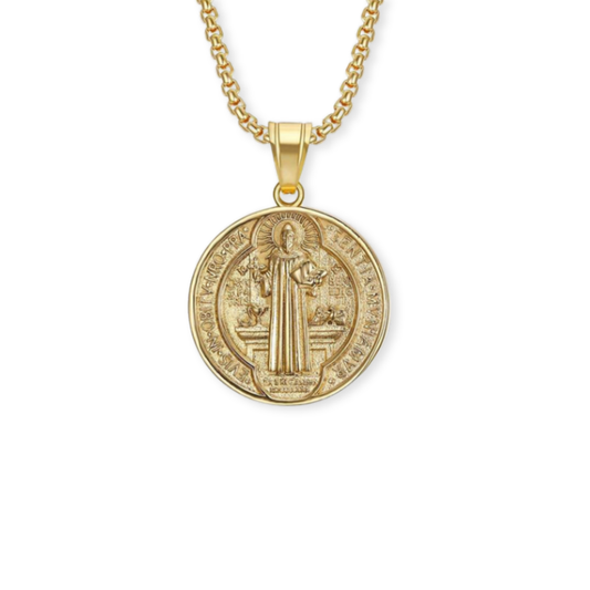 Golden Color San Benito Necklace