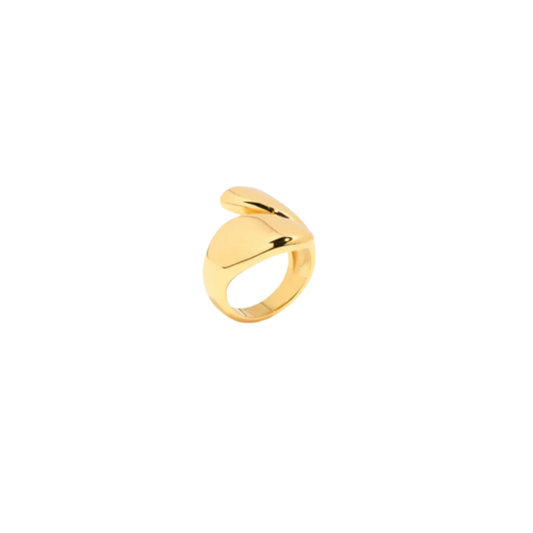 The Dune II - Two Half Gold Ring