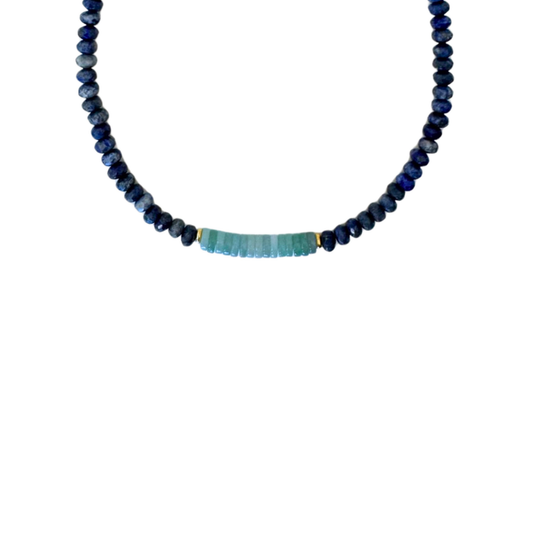 Collar Lapislazuli Aventurina