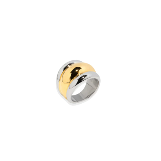 The Merge - Bicolor Triple Ring