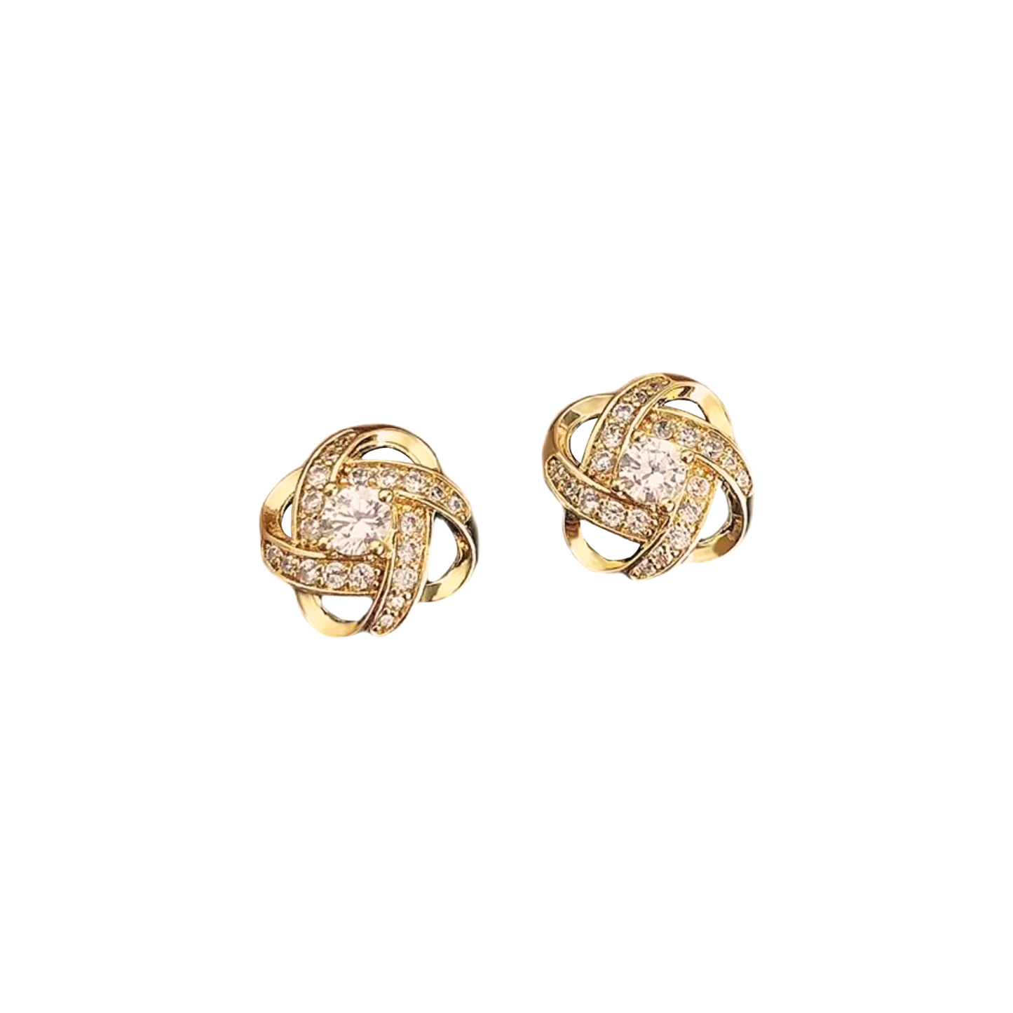 Jess Fashion Spark Golden Studs