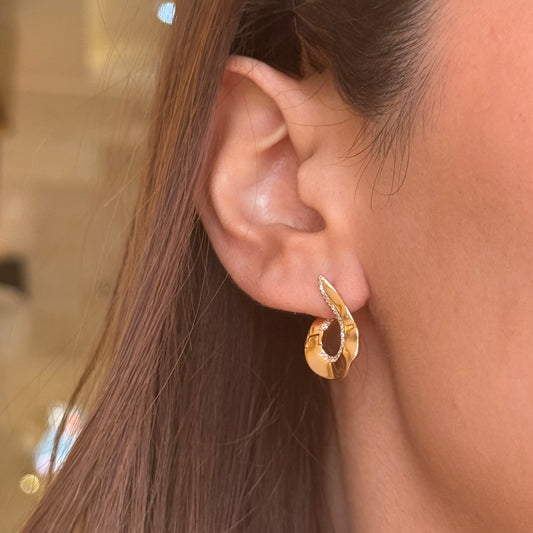 Golden Earrings Florencia