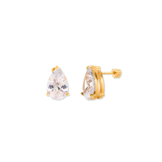 Drop Zir Golden Studs