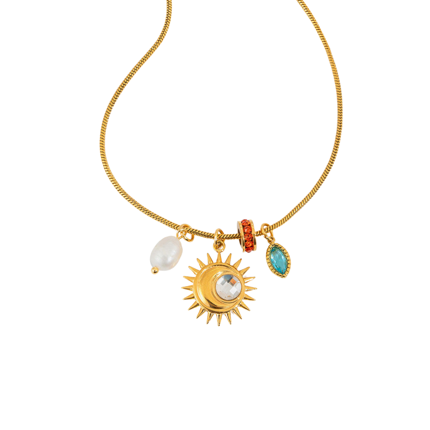 Colorful Charms Sunshine Necklace