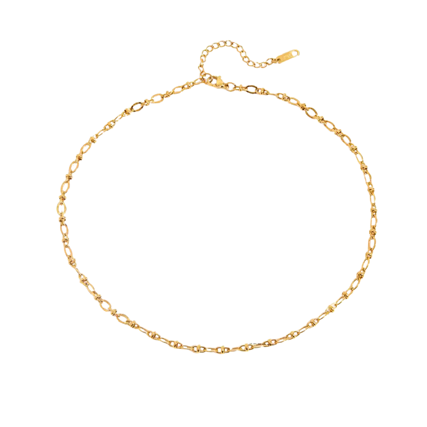 Figaro Simple Golden Necklace