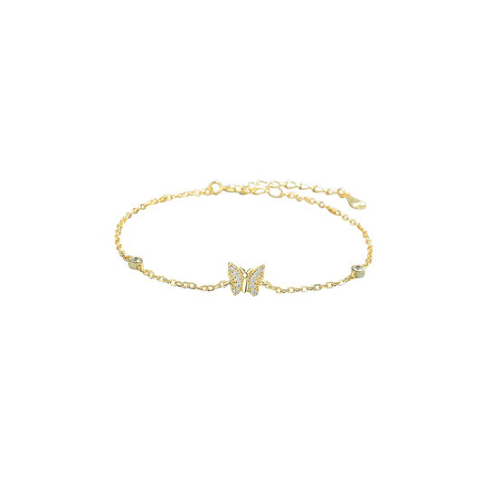 Butterly Spark Golden Bracelet