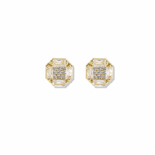 Hexagon Spark Studs