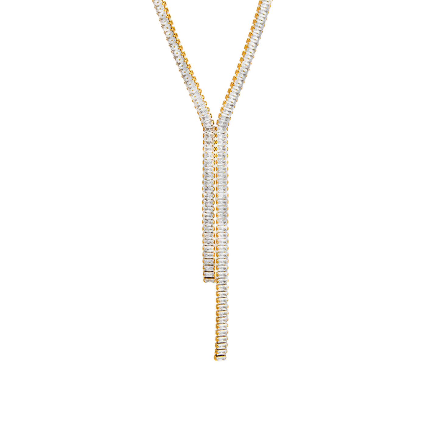 Lariat Tennis Necklace