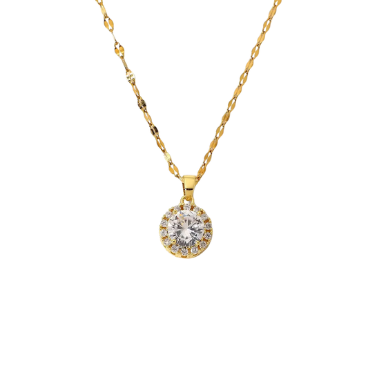 Golden Necklace Punto Luz