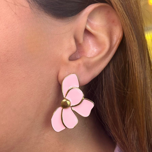 Romantic Pink Earrings