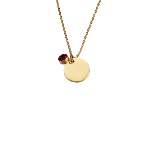 Gold Necklace January Month