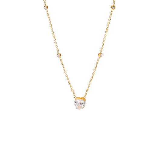 Golden Etarnal Love Necklace