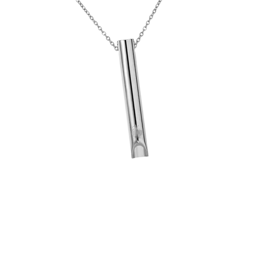 Silver Whistle Necklace