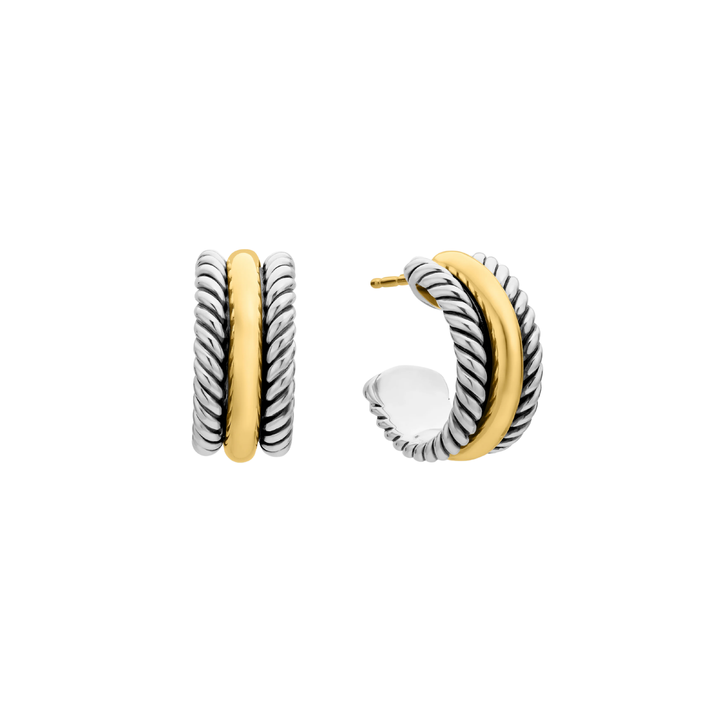 Dual Hoops Ariana