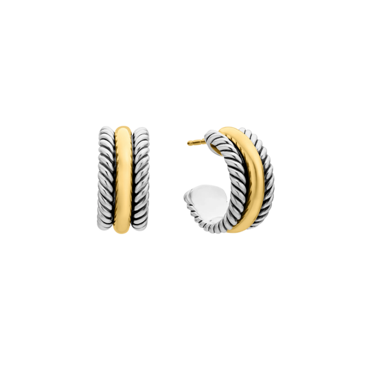 Dual Hoops Ariana