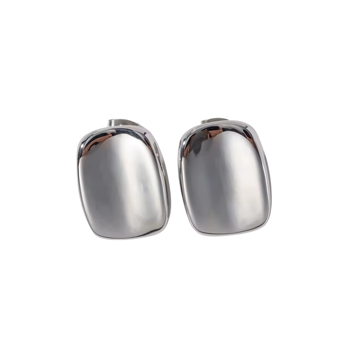 Silver Simple Earrings