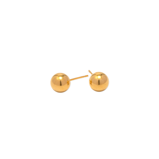 Gold Stud Earrings