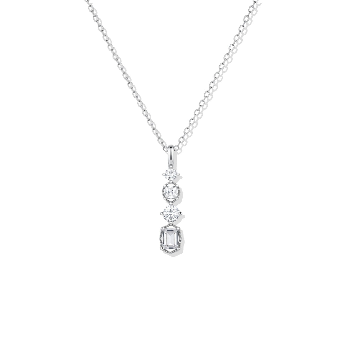 Silver Necklace Romina