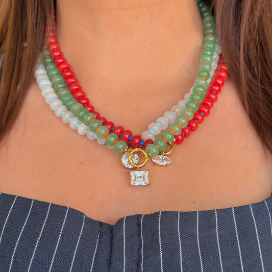 Crystal Beaded Necklace