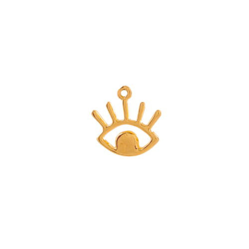 EYE WITH LASHES CHARM