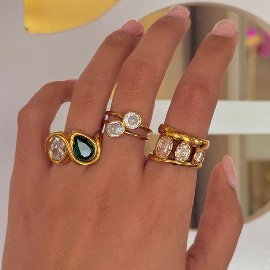 Open Work Golden Ring