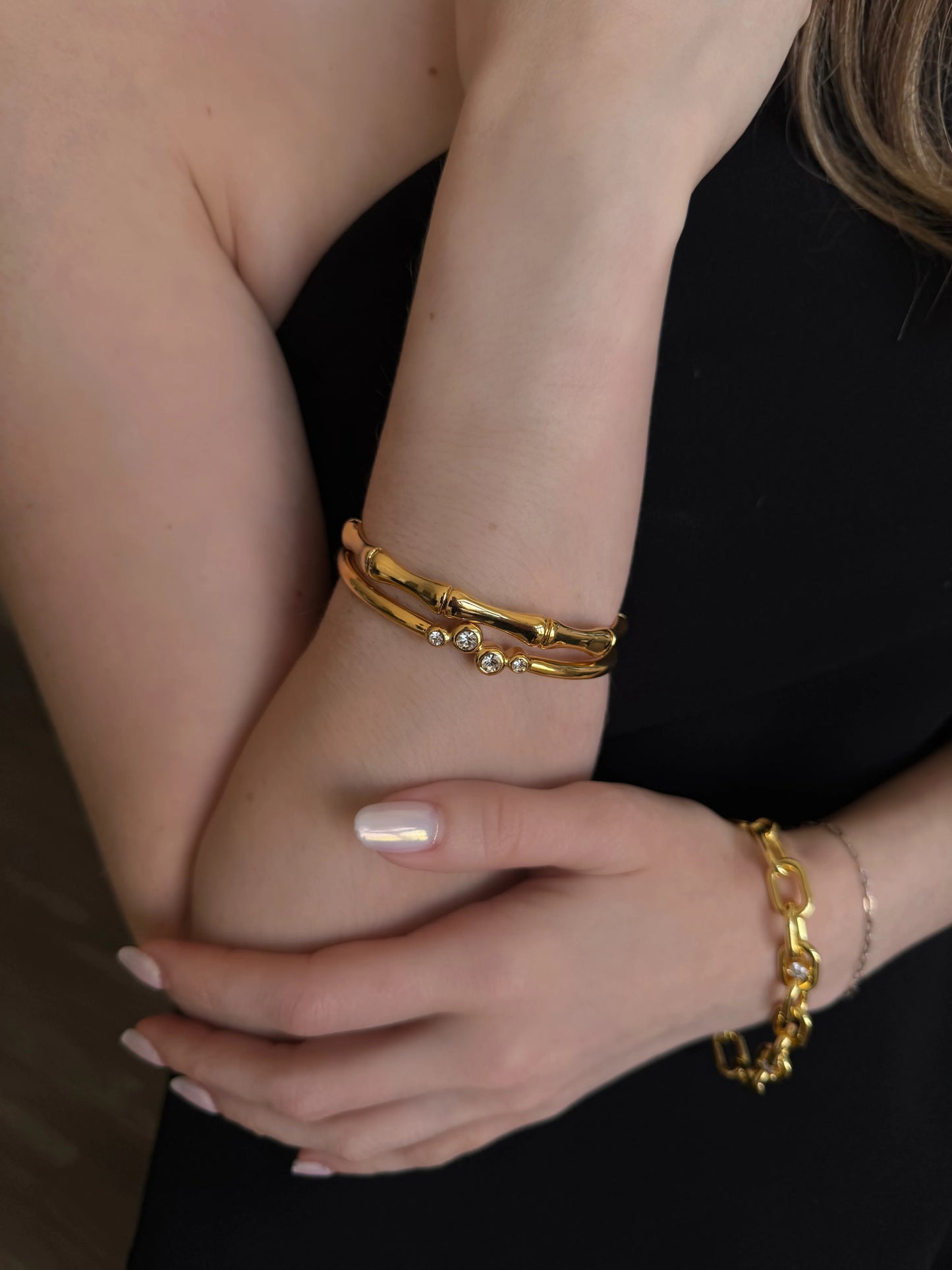 Multiple Sparkle Golf Cuff