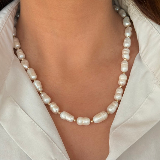 Collar perlas