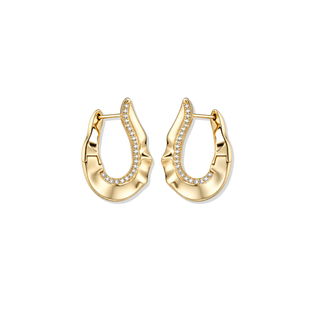 Golden Earrings Florencia