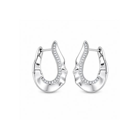 Silver Earrings Florencia